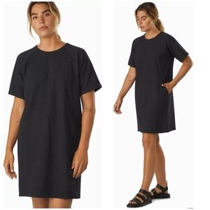 Arc’teryx Charcoal Grey Momenta Dress Dry tech NWT Women’s Size XS